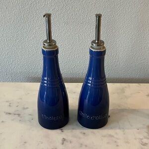 Le Creuset Marseille Blue Oil and Vinegar Set